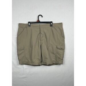 RedHead‎ Cargo Shorts Mens 42 Nylon Outdoor Hiking Utility Tan Khaki 42x30